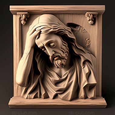 3D model st jesus (STL)